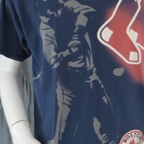 Retro Boston Red Sox Shirt - Lee Sports Big Graphics - Men's Large - Picture 2 of 10